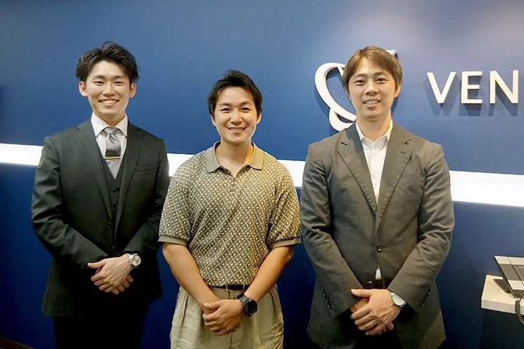 ベンチャーサポート税理士法人でのインタビュー時の写真
